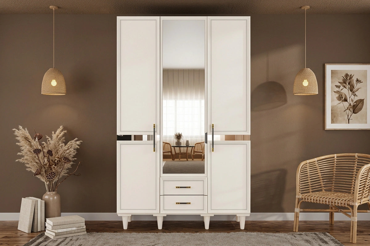 Cardon 3 Kapılı MDF Gardırop