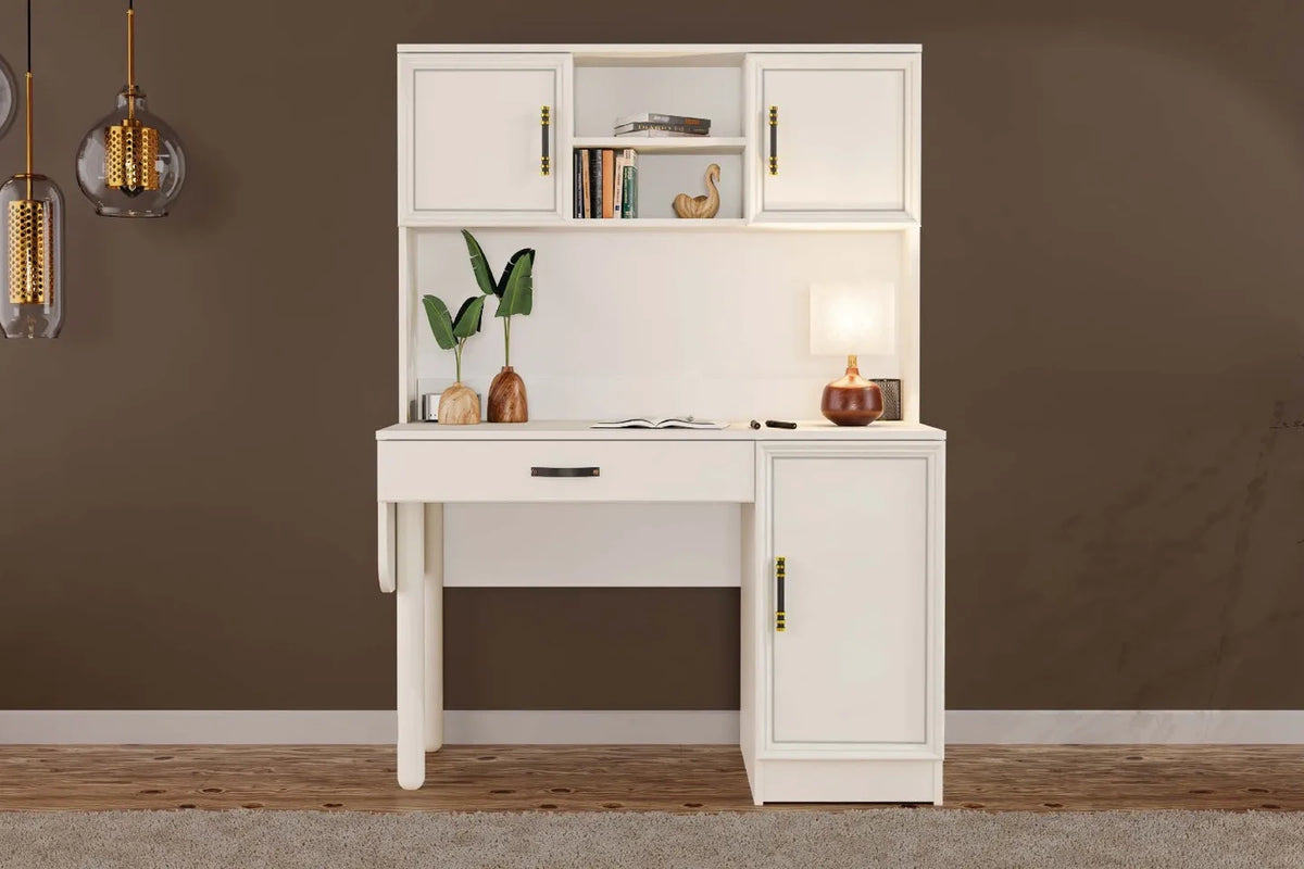 Cardon Kitaplıklı MDF Çalışma Masası