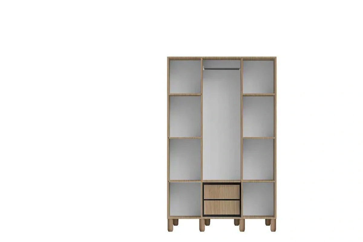 Creafy 3 Kapılı MDF Gardırop