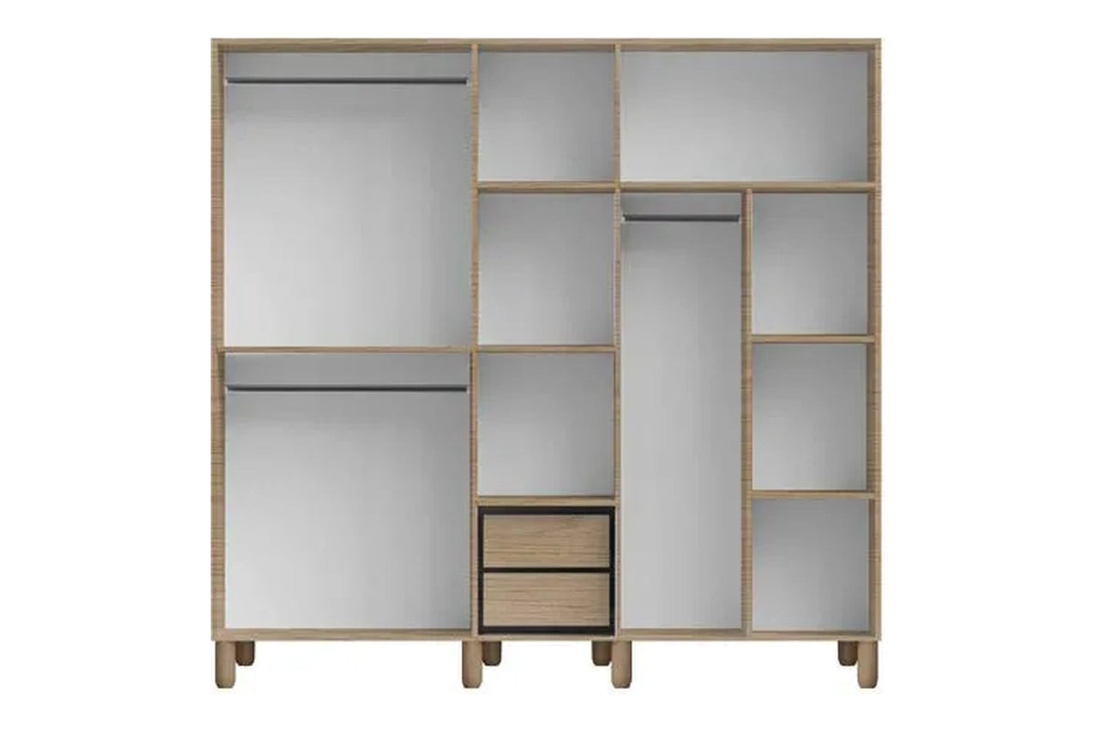 Picklet 5 Kapılı MDF Gardırop