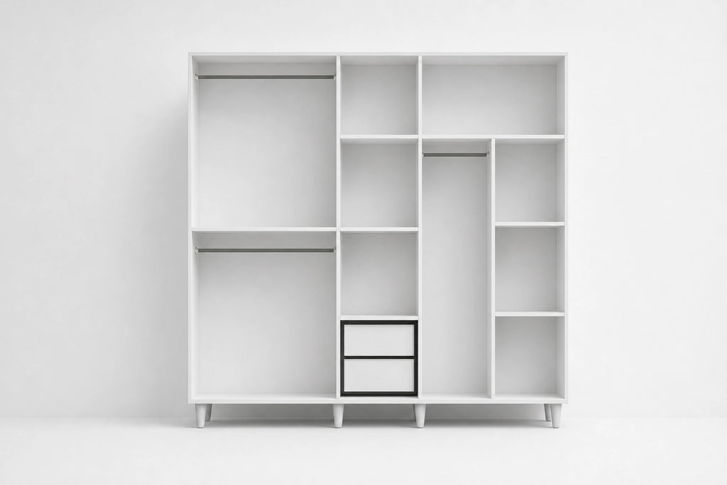 Anvalt 5 Kapılı MDF Gardırop