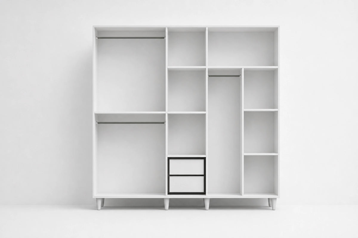Anvalt 5 Kapılı MDF Gardırop