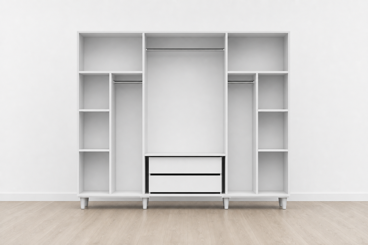Anvalt 6 Kapılı MDF Gardırop