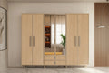 Creafy 6 Kapılı MDF Gardırop
