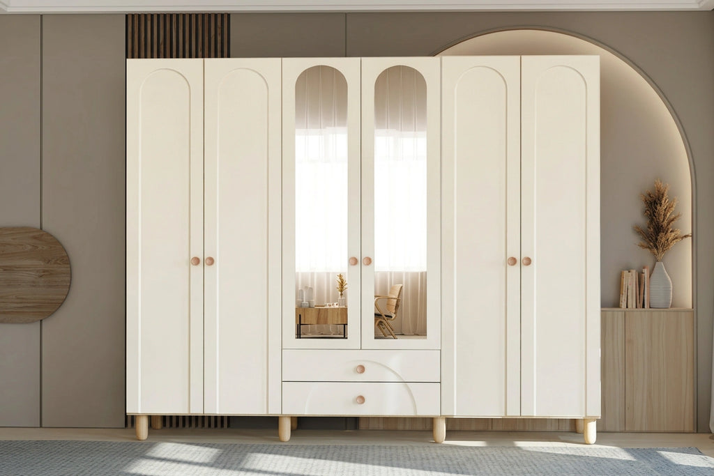Picklet 6 Kapılı MDF Gardırop