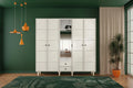 Zeon 5 Kapılı MDF Gardırop