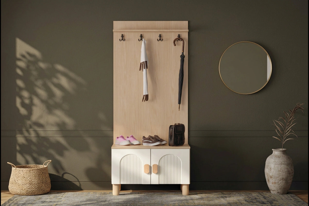 Orchide Askılıklı MDF Portmanto